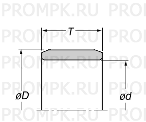 Внутреннее механообработанное кольцо игольчатого подшипника серии 1R (IR)