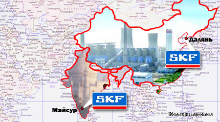 В семействе азиатских заводов SKF ожидается прибавление