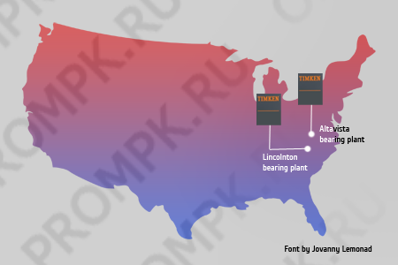 Timken  :  Altavista Bearing Plant     Lincolnton Bearing Plant