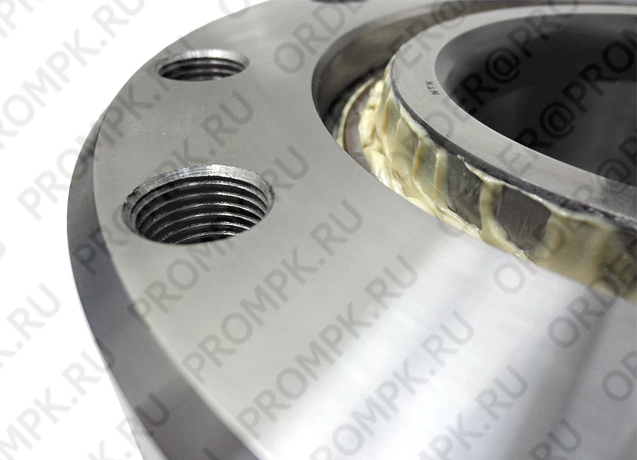 Подшипник ступицы HUR 040-1 (он же 5010439770B, 5010439770, HDS001, HDS 001, HUR 040, HUR040 1, HUR040, HUR0401, BTFB446329CB, BTFB 446329, 201043) - фланец Подшипник ступицы передней оси HUR 040-1 (фланец – крупный план)